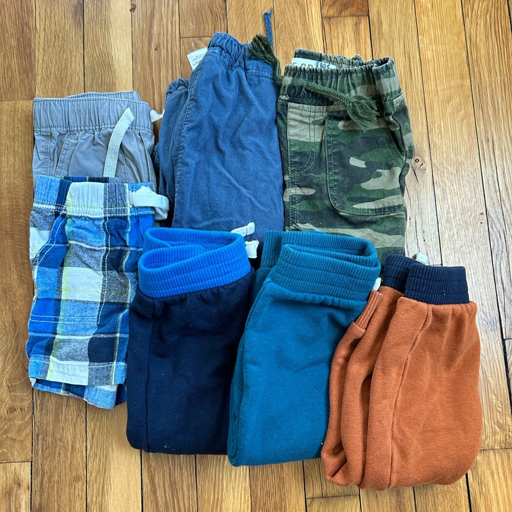 7 piece toddler bottoms